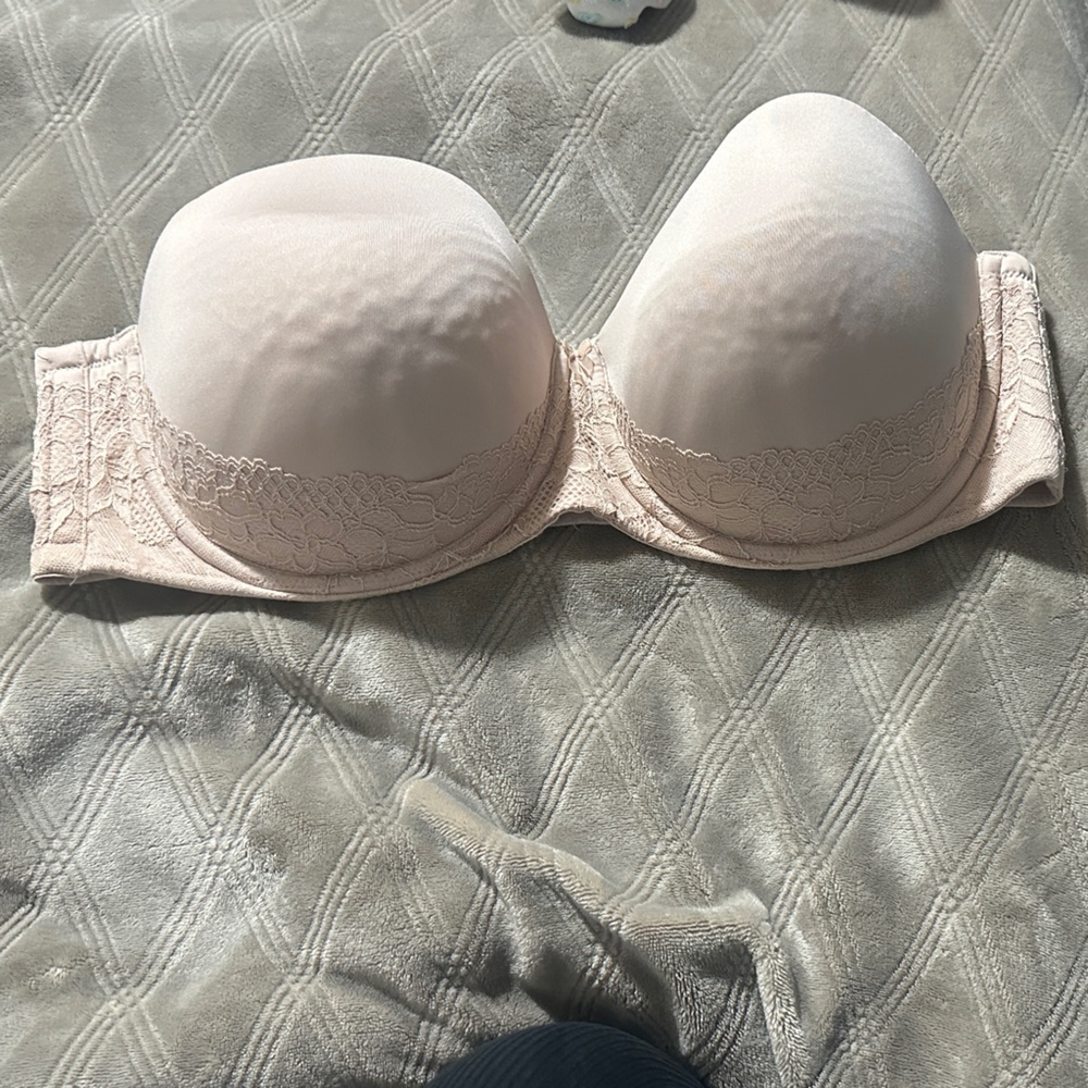 Torrid Lace Women's Push Up Strapless Bra in Nude Size 42DDD - Picture 2 of 4